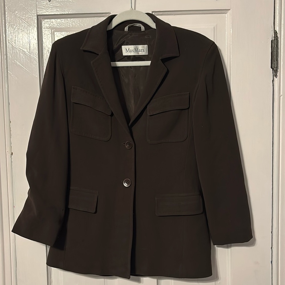 Vintage MaxMara Suit Top